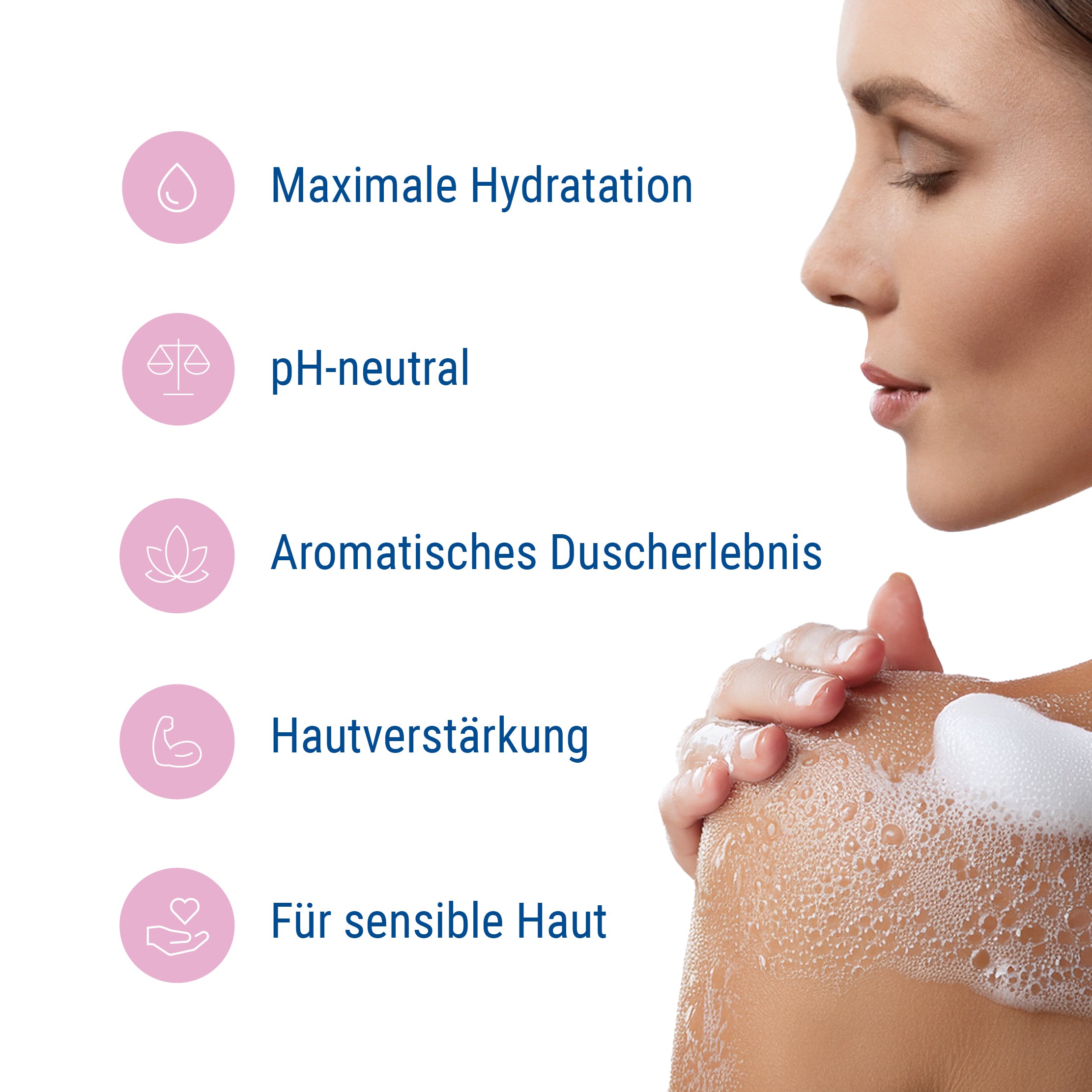 Soft Body Wash, Duschgel mit BIO-Aloe Vera & Aprikosenkernöl